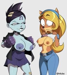 coco bandicoot from crash (series) by monke brush
