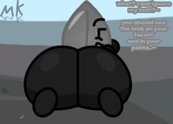 alt alt_version alternate_version ass battle_for_bfb battle_for_bfdi battle_for_dream_island bfb bfdi big_ass big_ass_(female) feet female hyper hyper_ass i_suppose_its_mark jacknjellify jnj leafy_(bfdi) looking_at_viewer looking_back looking_back_at_viewer marklimarko metal_leafy metal_skin object_show object_show_community object_shows osc talking talking_to_viewer teasing teasing_viewer teasing_with_ass
