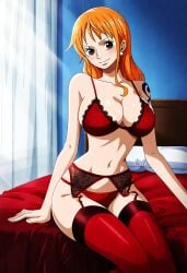nami (one piece) from one piece by aichaya
