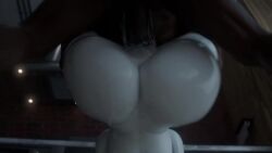 1boy 1girls 3d alternate_body_type anal anal_sex animated audible_ejaculation black_hair bouncing_breasts breasts choking continue_after_cum cum cum_in_ass cum_inside dark-skinned_male female from_behind fucked_silly hair_over_one_eye hand_around_neck huge_ass huge_breasts jiggle jiggling_ass large_ass large_breasts long_hair longer_than_30_seconds male masked_male nipples no_sound nude nude_female nude_male penis rough_sex saberwolf8 short_video shorter_than_one_minute spread_legs stomach_bulge tagme tdontran the_ring video yamamura_sadako