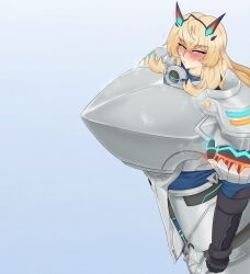 1girls barghest_(gawain)_(fate) breast_expansion breasts comic fate/grand_order fate_(series) female hitama textless