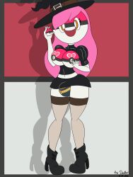 ball gal (pokemon) from pokemon by doodlingdoodle