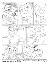 bloo cartoon_network comic dis eduardo_(fhfif) female foster's_home_for_imaginary_friends frankie_foster human male straight