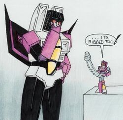 big_penis frenzy_(transformers) funny gay hand_on_mouth happy long_penis minibot minicon rumble_(transformers) shocked skywarp tagme transformers