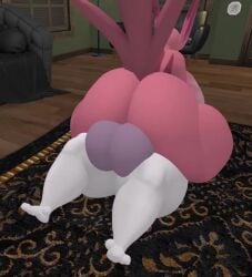 big_ass big_breasts breasts bubble_butt cleavage female ferialexonar huge_ass huge_breasts mewtwo nipples pokemon pokemon_(species) sex tagme thick_thighs video wide_hips