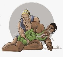 2014 champsartlocker gay male male_only original tagme wrestling wrestling_outfit yaoi