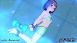 1girls animation asphyxiation barefoot drowning feet female solo tagme underwater uwmmmdd video