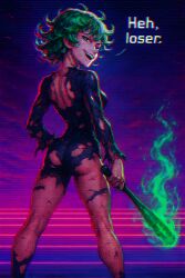 1girls 2:3 2:3_ratio absurd_res absurd_resolution absurdres ai ai-created ai-generated ai_art ai_assisted ai_breasts ai_clothes ai_colored ai_edit ai_enhanced ai_eyes ai_feet ai_fingers ai_generated ai_generated_background ai_hands ai_image ai_mouth ai_reworked ai_slop_(low_quality_ai) ai_text ai_upscaled arched_back artifacts artist artist_upload ass ass_cleavage ass_focus back back_boob back_cutout back_muscles back_towards_viewer back_view backboob background backless_outfit bat black_clothes black_clothing blue_background breasts chromatic_aberration color color_disturbance colored confidence confident confident_female confident_smile devilish_grin explicit female female_focus female_human female_only fit fit_female floating_hair focus focus_on_ass focus_on_female gaze girl_focus girl_only girls_focus girls_only glitch glitch_effect glowing green_eyes green_fire green_hair half-closed_eyes half-dressed half_dressed half_naked half_nude hand hands hi_res high_quality high_resolution highres holding_bat holding_object holes_in_clothes humiliated humiliating humiliation humiliation_fetish image image_artifacts legs legs_apart legs_open legs_spread looking_at_viewer looking_back naked_legs naked_legwear nearly_naked nearly_naked_apron nearly_naked_shirt nearly_nude no_underwear one-punch_man pantless pantsless pink_background purple_background rbg ripped_bodysuit ripped_clothing ripping_clothes ripping_clothing side_boob side_character side_view sideboob skin_tight skin_tight_clothes skin_tight_clothing skin_tight_dress skin_tight_outfit skin_tight_suit smile smile_at_viewer smiling smiling_at_viewer spred_legs synthwave synthwave_background tatsumaki text underass white_skin wide_shot