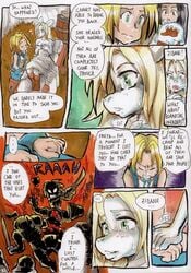 anthro breasts comic daigaijin female final_fantasy final_fantasy_ix freya_crescent tagme video_games zidane_tribal