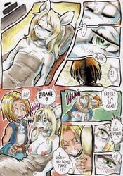 anthro breasts comic daigaijin female final_fantasy final_fantasy_ix freya_crescent tagme video_games zidane_tribal