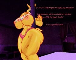 toy chica (fnaf) from five nights at freddy's