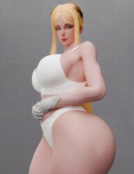 yorha commander from calvin klein by cpt-flapjack