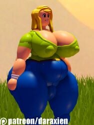 1girls 3d ass ass_bigger_than_head big_ass boobs_bigger_than_head breasts bubble_ass bubble_butt cartoony daraxien female jeans josefa_(daraxien) milf pawg roblox robloxian self_upload showcase tagme white_body