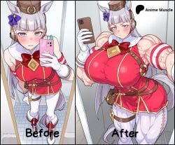 gold ship (umamusume) from umamusume by anime muscle
