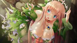 anthro_only big_breasts blue_eyes censored defeat elf erect_nipples game_cg nipples pink_hair princess_defender rape tagme