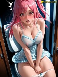 2025 ai_generated anilvl anime big_breasts big_breasts big_breasts big_chest blush breasts breasts breasts bust busty chest dead_or_alive dead_or_alive_xtreme_venus_vacation erect_nipples female female_pubic_hair hard_nipples highres honoka_(doa) large_breasts looking_at_viewer masturbation nipples open_mouth panties patreon pubic_hair self_pleasure solo sweat underwear