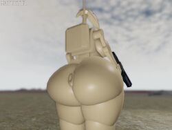 1girls 3d animated anus ass ass b1_battle_droid battle_droid big_ass big_butt blaster breasts breasts_from_behind bubble_ass bubble_butt enormous_ass female female female_only huge_ass huge_butt large_ass machine muitetul no_sound puffy_anus robot robot_girl shaking_ass shaking_butt solo star_wars swaying_ass swaying_hips tagme thick_thighs video