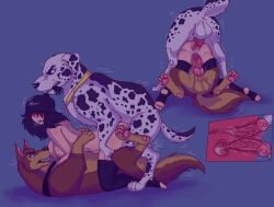 anal anal_sex animal_genitalia animal_penis anon anus balls bite bodily_fluids breasts cajuzinho02 canid canine canine_genitalia canine_penis canis chase_(paw_patrol) clothing cum cum_in_ass cum_in_pussy cum_inside dalmatian domestic_dog dominant dominant_feral dominant_male double_penetration faceless_character faceless_female female female_on_feral feral feral_penetrating feral_penetrating_female feral_penetrating_human footwear forced genital_fluids genitals german_shepherd group herding_dog hi_res human human_on_feral human_penetrated interspecies male male/female mammal marshall_(paw_patrol) mmf mmf_threesome multiple_angles pastoral_dog paw_patrol paws penetration penis sex socks submissive submissive_female trio vaginal_penetration x-ray x-ray_view zoophilia