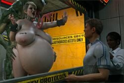 about_to_burst alien branded breasts breeding breeding_slave cheating cheating_wife collar female huge_breasts hyper_pregnancy imminent_death interspecies long_tongue monster ntr tentacle vaginal_penetration wrist_cuffs xalynne_blackblade