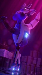 3d_(artwork) animal_genitalia animal_penis animatronic anthro areola balls big_balls big_breasts big_penis black_areola black_lips black_nipples breasts canid canine checkered checkered_floor digital_media_(artwork) dutch_angle equine_genitalia equine_penis erection fan_character five_nights_at_freddy's fox futanari genitals glowing glowing_eyes hands_behind_head head_bow hi_res huge_balls huge_cock hyper hyper_genitalia hyper_penis inside intersex lips looking_at_viewer machine makeup mammal mascara nipples nude_anthro nude_futa nude_intersex penis puffy_areola purple_body robot robot_anthro running_makeup running_mascara sam_(gothicgalsfm) scottgames solo tail thick_thighs vein veiny_penis vilgard watermark white_body wide_hips