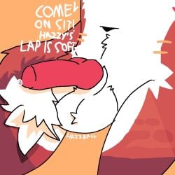 1boy anthro artist_name balls bodily_fluids canid canine_penis dripping furry hazzball hazzy_(kaiju_paradise) hd kaiju_paradise knot knotted_penis male male_only mammal nude penis penis_focus precum precum_drip precum_on_penis presenting_hindquarters presenting_penis roblox roblox_game self_upload solo tail thighs