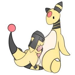 1boy afterglow_the_ampharos alpha_channel ambiguous_gender ampharos anonymous_artist ass big_penis chubby duo erection feet fellatio feral feral_on_feral furry helioptile huge_ass interspecies long_neck male nintendo oral penis pokémon_(species) pokemon pokemon_(species) pokemon_gsc pokemon_xy scalie simple_background size_difference tail tapering_penis testicles thick_thighs transparent_background video_games wide_hips