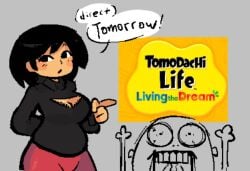 1girls ava_(gazoogaloo) female gazoogaloo mii nintendo nintendo_direct not_porn solo solo_female solo_focus tagme tomodachi_life tomodachi_life:_living_the_dream