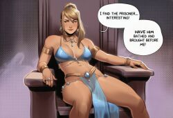 samus aran from metroid by phophopho