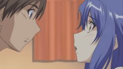 1boy 1girls animated aniyome_wa_ijippari areolae bed bedroom big_breasts blue_hair blush breasts brown_hair busty deep_kissing duo duo_focus erect_nipples french_kiss french_kissing horny horny_female horny_male katsuragi_mai katsuragi_tsutomu kissing large_breasts laying_down laying_on_back laying_on_bed making_out nipples passionate passionate_kiss passionate_sex sideboob straight straight_hair straight_sex tagme tongue tongue_kiss tongue_out