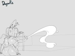 1boy 1male 3_toes black_body blade_wolf canid canine canis clawed_feet cumming cybernetics degenpit facemask glistening glistening_body greyscale humanoid_genitalia humanoid_penis hyper hyper_balls hyper_cum hyper_genitalia hyper_penis knife konami long_tail long_tongue male_focus male_only metal_gear metal_gear_rising metal_gear_rising:_revengeance metal_gear_solid platinum_games quadruped robot sharp_claws sharp_nails sharp_teeth solo solo_male sweating sweating_profusely tail teeth tongue_out veiny veiny_penis veiny_testicles weapon weapons wolf