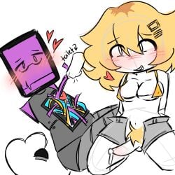 futanari lightbulb_(ii) male/male mepad object_shows toilet_(ii) wire wireplay