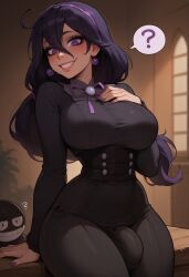 1futa 1futanari ai_generated ass big_ass big_breasts big_butt big_hips big_penis black_eyeshadow black_lip black_lips black_lipstick black_makeup breasts cleavage dick dickgirl eyebrows eyelashes futa_only futanari goth goth_futa goth_girl goth_makeup gothic gothic_girl gothified grin grinning grinning_at_viewer hair hairband hands-free hex_maniac_(pokemon_legends:_z-a) huge_cock indoors lips long_hair looking_at_viewer makeup narrow_waist narrowed_eyes nose occult_maniac occult_maniac_(pokemon) occult_maniac_(pokemon_legends:_z-a) occult_maniac_(z-a) penis pokemon pokemon_legends:_z-a purple_eyes purple_hair seducing seductive seductive_eyes seductive_gaze seductive_look seductive_mouth seductive_pose seductive_smile smile smile_at_viewer smiley_face smooth_balls smooth_penis smooth_skin solo solo_dickgirl solo_focus solo_futa solo_futanari testicles velonix