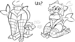 1boy ass big_breasts breasts facesitting female merricuwu sitting_on_face tail