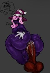 1boy 1transfem anal anal_sex ass_bigger_than_breasts ass_bigger_than_head big_ass big_breasts big_penis breasts bubbles dat_ass disumisu2 fat_ass ghost ghost_girl gloves grabbing_own_ass gray_background hat huge_ass huge_cock long_hair looking_at_partner mario mario_(series) mewing moaning no_visible_eyes paper_mario paper_mario:_the_thousand-year_door penis penis_size_difference pink_hair pleasure_face precum precum_drip precum_on_penis precum_string purple_body purple_ghost red_penis small_penis smaller_breasts super_mario_bros. thick_thighs thighs trans_woman trans_woman_(lore) transfem transgender transgender_woman veiny_penis vivian_(paper_mario) wet wet_penis witch_hat