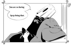 1male anon clothed_sex deltarune deltarune_chapter_4 dialogue handjob male male_only organikk_(deltarune) precum