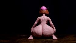 animated beanie brown_hair clay claymation family_guy femdom giantess glasses huge_ass huge_breasts meg_griffin pink_beanie smothering stop_motion tagme video