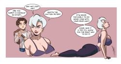 breasts glassfish male marvel may_parker peter_parker spider-man_(series) ultimate_spider-man yoga