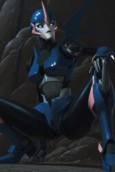 accurate_art_style ai_generated arcee arcee_(prime) hiding justsomebuddy pussy transformers transformers_prime
