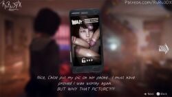 3d 3d_(artwork) 3d_render life_is_strange max_caulfield multiple_penises phone phone_screen ruru3dx