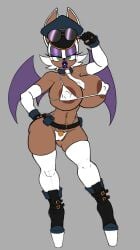 1girls alternate_color alternate_version_available animal_ear anthro areola_slip areolae armwear bat bat_ears bat_wings belly_piercing belt big_breasts big_lips bikini bikini_bottom bikini_top bimbo bimbo_lips bottomwear breasts cleavage elbow_gloves eyeshadow female female_only fingerless_gloves footwear full_body green_eyes half-closed_eyes hand_on_hip handwear hat headwear heels high_heels hips huge_breasts legs legwear lips micro_bikini necktie neckwear parted_lips pierced_belly_button piercing piercings platform_heels police_hat purple_eyeshadow purple_lips rouge_the_bat sega solo solo_female sonic_(series) sonic_the_hedgehog_(series) sunglasses sunglasses_on_head swimwear thick_lips thick_thighs thighhighs thighs topwear wayesh white_bikini white_gloves white_thighhighs wide_hips wings