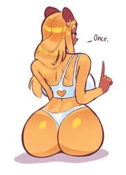 1girls 2025 5_fingers absurd_res anthro ass beth_(jamoart) big_ass big_breasts big_butt bra breasts bum capybara capybara_humanoid caviid curvaceous curvaceous_female curvaceous_figure curvy curvy_female curvy_figure dialogue digital_art digital_drawing_(artwork) digital_media digital_media_(artwork) earrings english english_dialogue english_text eyelashes female furry glistening glistening_ass glistening_body glistening_butt glistening_fur glistening_hair glistening_skin hair hi_res jamoart long_hair looking_at_viewer mammal meme rear_view rodent rodent_humanoid sideboob simple_background solo talking_to_viewer thick_thighs underwear voluptuous voluptuous_female white_background wide_hips yellow_body yellow_eyes yellow_fur yellow_hair you_may_spank_it_once you_may_spank_it_once_(meme)