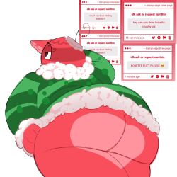 artist_request ass ass_focus blushcrunch_studio bobette_(dandy's_world) dandy's_world dandys_world roblox strawpage_request viewed_from_below