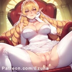elinalise dragonroad from mushoku tensei by ezuna