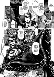 african african_male alcohol artist_request ass bayonetta bayonetta_(character) big_ass big_breasts big_butt black_hair cleavage comic dark-skinned_male dark_skin dat_ass doujinshi earrings female fetish_wear heels interracial jewelry large_breasts male mask melanin monochrome presenting rodin_(bayonetta) seductive skin_tight spread_legs sunglasses tattoo thigh_boots thighhighs very_long_hair whip witch's_taste