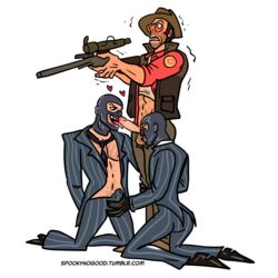 sniper (team fortress 2) from team fortress 2 by spookynogood