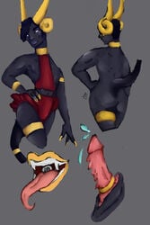 ass concept demon humanoid penis