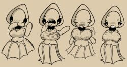 anthro breast_expansion breasts cephalopod female krackdown9 marine nipples pasiphae_(krackdown9) squid vampire_squid