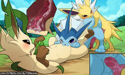 eeveelution from nintendo by blitzdrachin