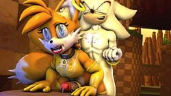 2boys 3d clothing gay girly hand_on_butt hedgehog humanoid lips male male_only mammal mostly_nude nude penis saygoodbye-sfm sex shadow_the_hedgehog sonic_(series) source_filmmaker tails video_games