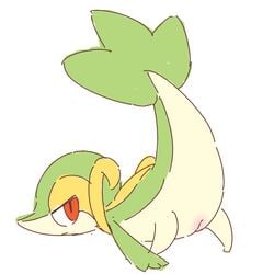 1girls 2016 crepix feet female female_only green_skin half-closed_eyes nintendo nude pokemon pokemon_(species) pokemon_bw pussy red_eyes scalie simple_background sketch slit snivy solo tail video_games white_background white_skin